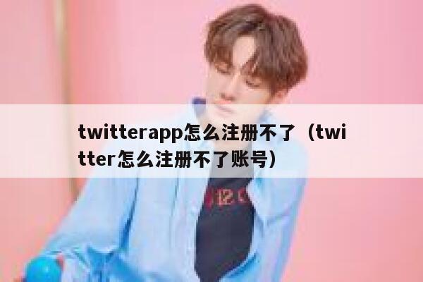 twitterapp怎么注册不了（twitter怎么注册不了账号） 第1张