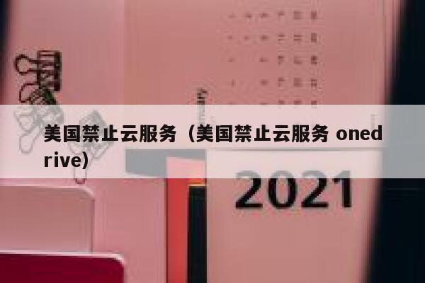 美国禁止云服务（美国禁止云服务 onedrive） 第1张