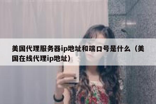美国代理服务器ip地址和端口号是什么（美国在线代理ip地址） 第1张