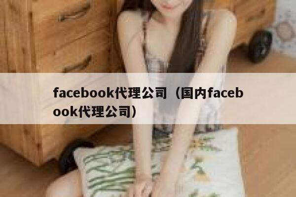 facebook代理公司（国内facebook代理公司） 第1张