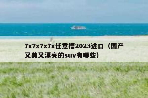 7x7x7x7x任意槽2023进口（国产又美又漂亮的suv有哪些） 第1张