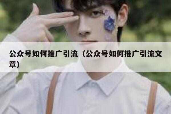 公众号如何推广引流（公众号如何推广引流文章） 第1张