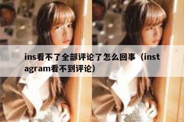 ins看不了全部评论了怎么回事（instagram看不到评论） 第1张