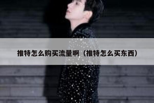 推特怎么购买流量啊（推特怎么买东西） 第1张