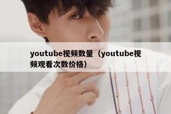 youtube视频数量（youtube视频观看次数价格） 第1张