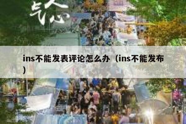 ins不能发表评论怎么办（ins不能发布） 第1张