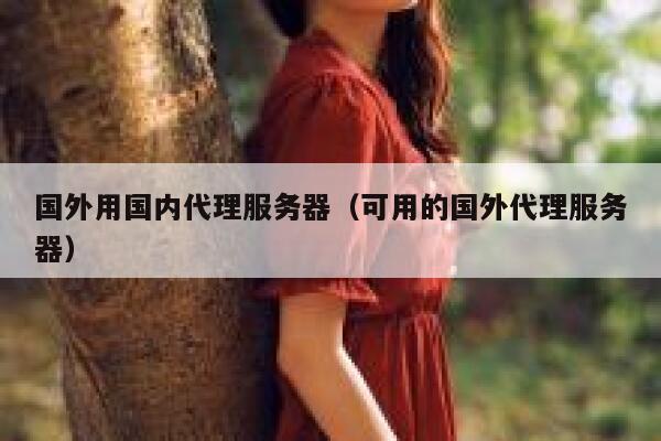 国外用国内代理服务器（可用的国外代理服务器） 第1张
