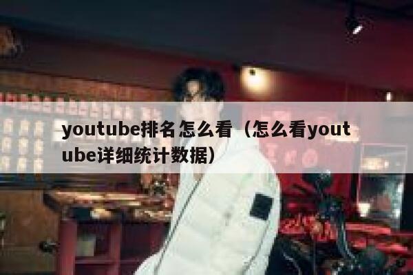 youtube排名怎么看（怎么看youtube详细统计数据） 第1张
