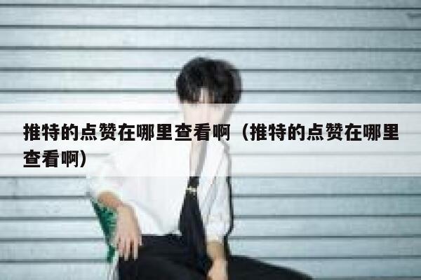 推特的点赞在哪里查看啊（推特的点赞在哪里查看啊） 第1张