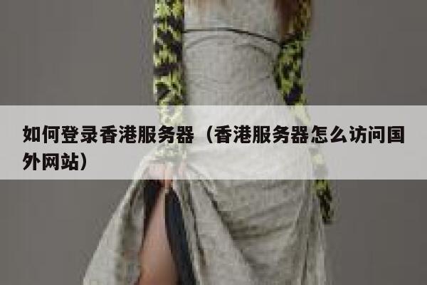 如何登录香港服务器（香港服务器怎么访问国外网站） 第1张