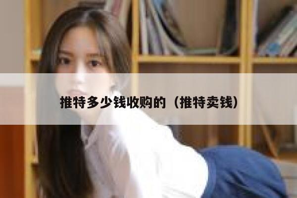 推特多少钱收购的（推特卖钱） 第1张