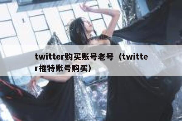 twitter购买账号老号（twitter推特账号购买） 第1张