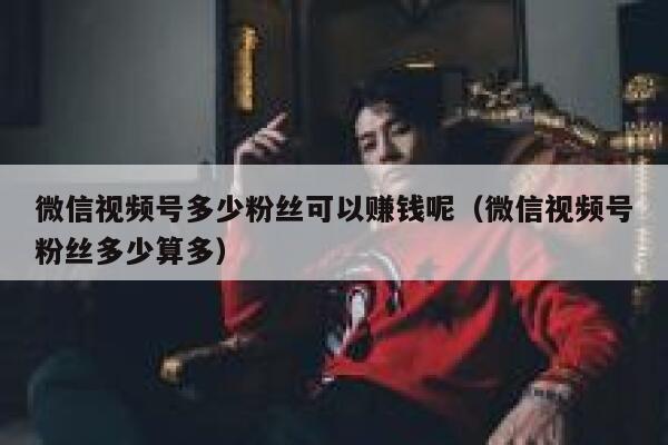 微信视频号多少粉丝可以赚钱呢（微信视频号粉丝多少算多） 第1张