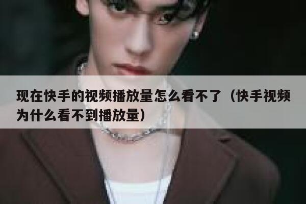 现在快手的视频播放量怎么看不了（快手视频为什么看不到播放量） 第1张
