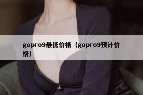 gopro9最低价格（gopro9预计价格） 第1张