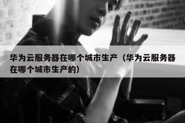 华为云服务器在哪个城市生产（华为云服务器在哪个城市生产的） 第1张
