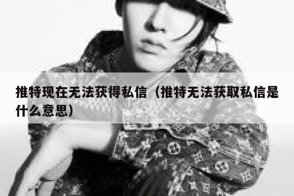 推特现在无法获得私信（推特无法获取私信是什么意思） 第1张