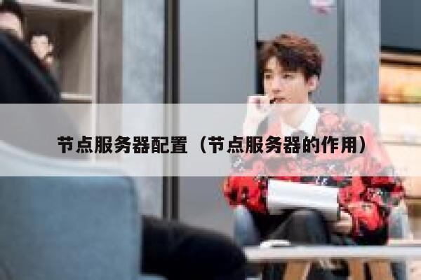 节点服务器配置（节点服务器的作用） 第1张