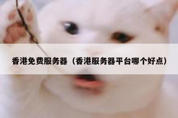 香港免费服务器（香港服务器平台哪个好点） 第1张