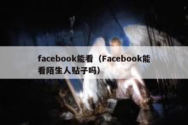 facebook能看（Facebook能看陌生人贴子吗） 第1张