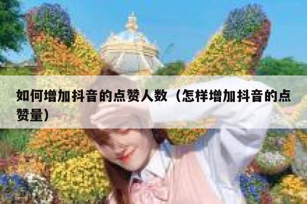 如何增加抖音的点赞人数（怎样增加抖音的点赞量） 第1张