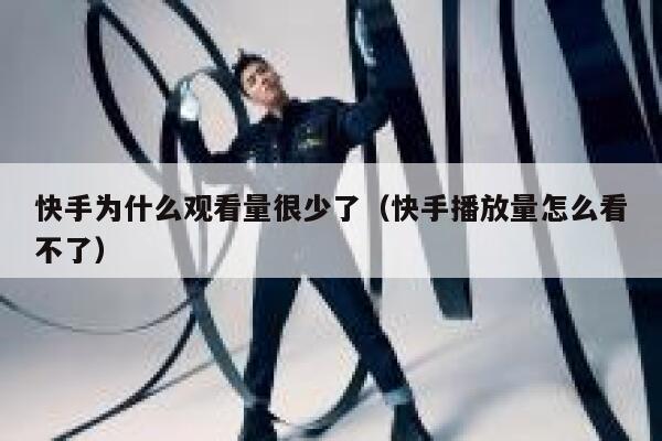 快手为什么观看量很少了（快手播放量怎么看不了） 第1张