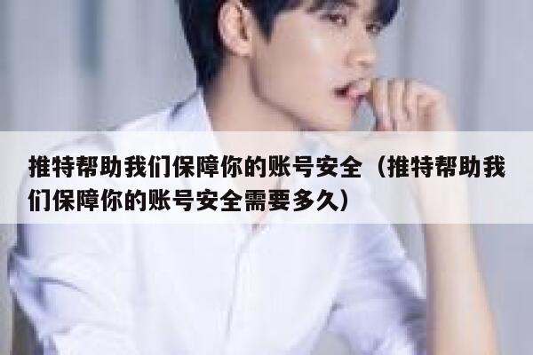 推特帮助我们保障你的账号安全（推特帮助我们保障你的账号安全需要多久） 第1张