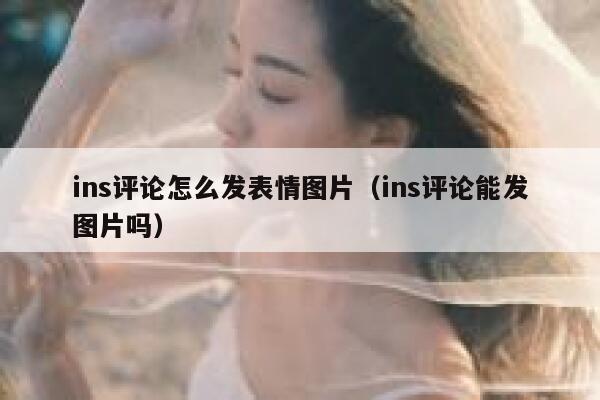 ins评论怎么发表情图片(ins评论能发图片吗) 第1张 ins评论怎么发表情图片(ins评论能发图片吗) 第1张