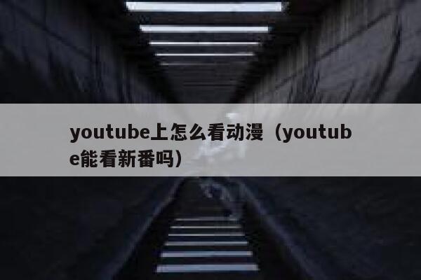 youtube上怎么看动漫（youtube能看新番吗） 第1张