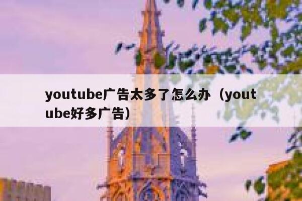 youtube广告太多了怎么办（youtube好多广告） 第1张