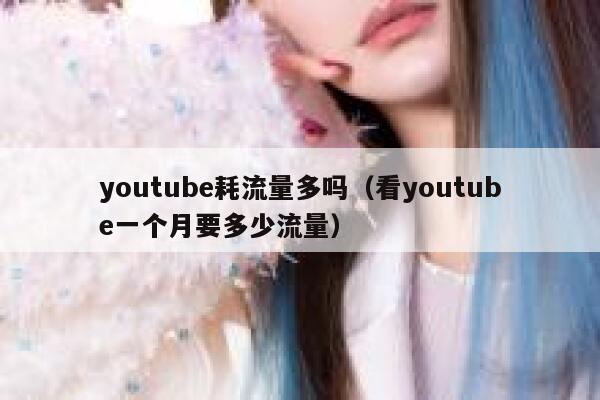 youtube耗流量多吗（看youtube一个月要多少流量） 第1张