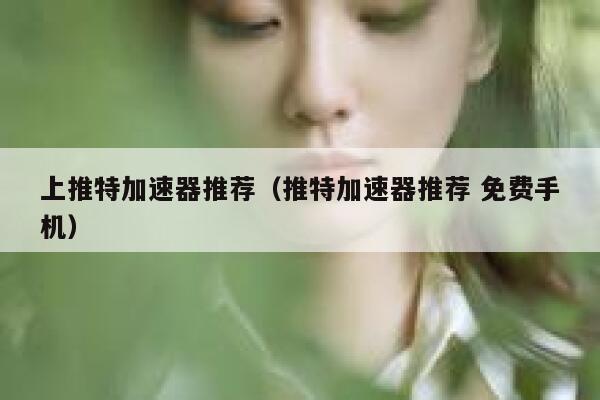 上推特加速器推荐（推特加速器推荐 免费手机） 第1张