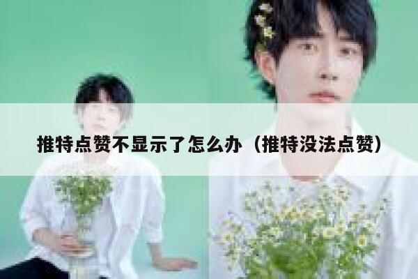 推特点赞不显示了怎么办（推特没法点赞） 第1张
