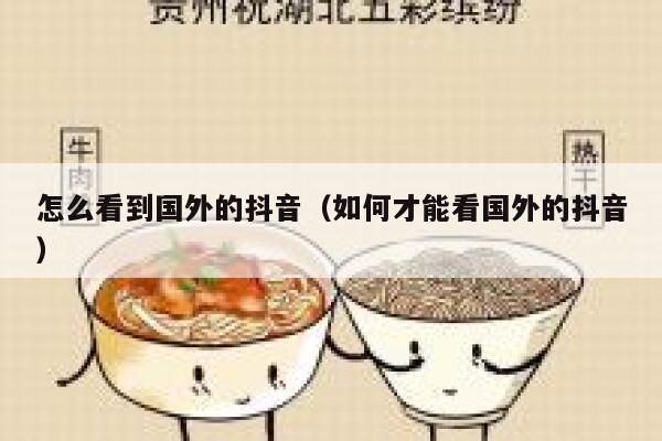 怎么看到国外的抖音（如何才能看国外的抖音） 第1张