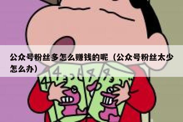 公众号粉丝多怎么赚钱的呢（公众号粉丝太少怎么办） 第1张