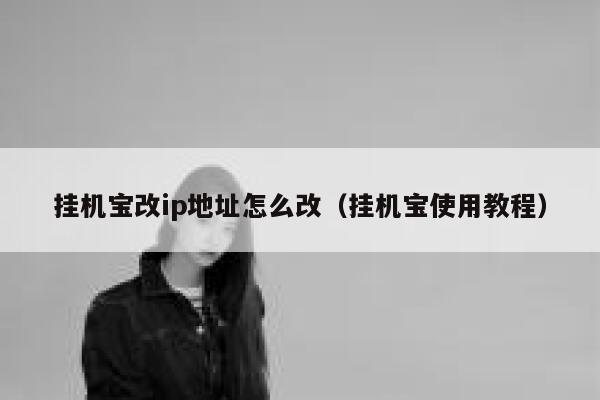挂机宝改ip地址怎么改（挂机宝使用教程） 第1张