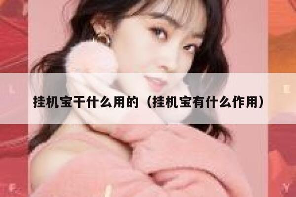 挂机宝干什么用的（挂机宝有什么作用） 第1张