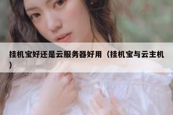 挂机宝好还是云服务器好用（挂机宝与云主机） 第1张