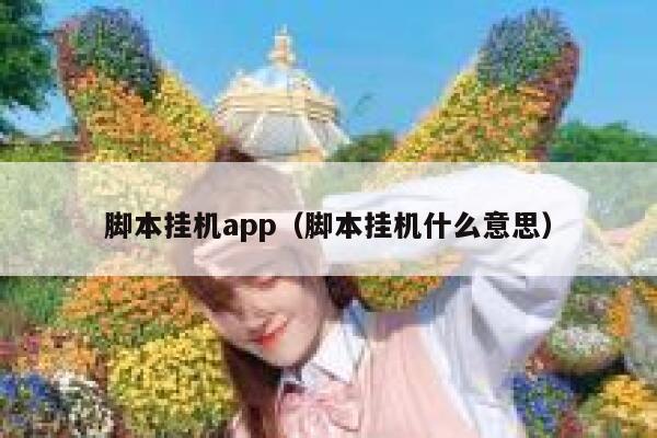 脚本挂机app（脚本挂机什么意思） 第1张