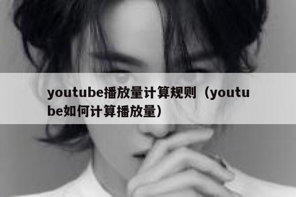 youtube播放量计算规则（youtube如何计算播放量） 第1张