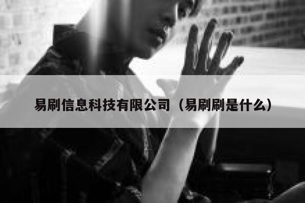 易刷信息科技有限公司（易刷刷是什么） 第1张