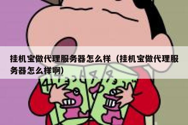 挂机宝做代理服务器怎么样（挂机宝做代理服务器怎么样啊） 第1张