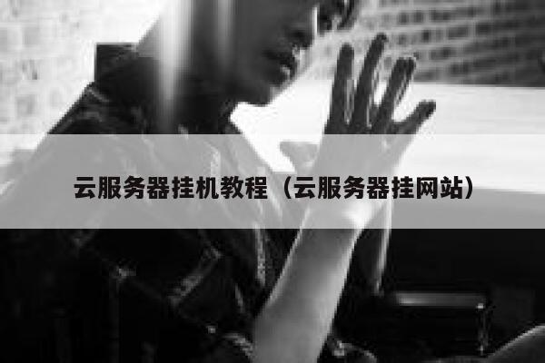 云服务器挂机教程（云服务器挂网站） 第1张