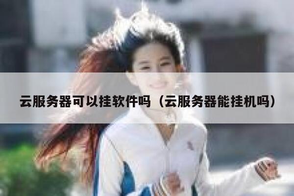 云服务器可以挂软件吗（云服务器能挂机吗） 第1张