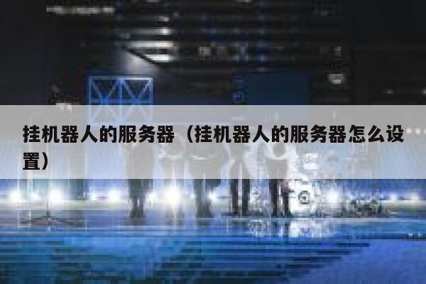 挂机器人的服务器（挂机器人的服务器怎么设置） 第1张