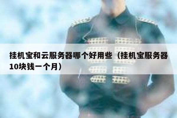 挂机宝和云服务器哪个好用些（挂机宝服务器10块钱一个月） 第1张