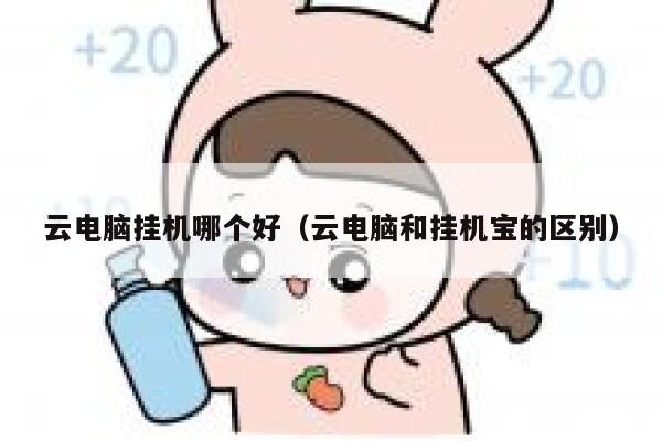 云电脑挂机哪个好（云电脑和挂机宝的区别） 第1张