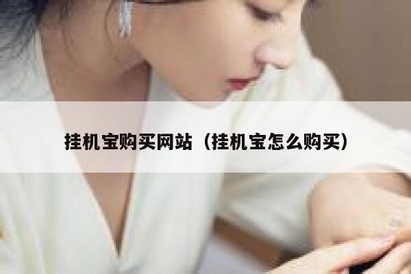 挂机宝购买网站（挂机宝怎么购买） 第1张