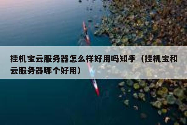 挂机宝云服务器怎么样好用吗知乎（挂机宝和云服务器哪个好用） 第1张