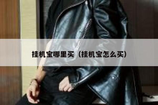 挂机宝哪里买（挂机宝怎么买） 第1张
